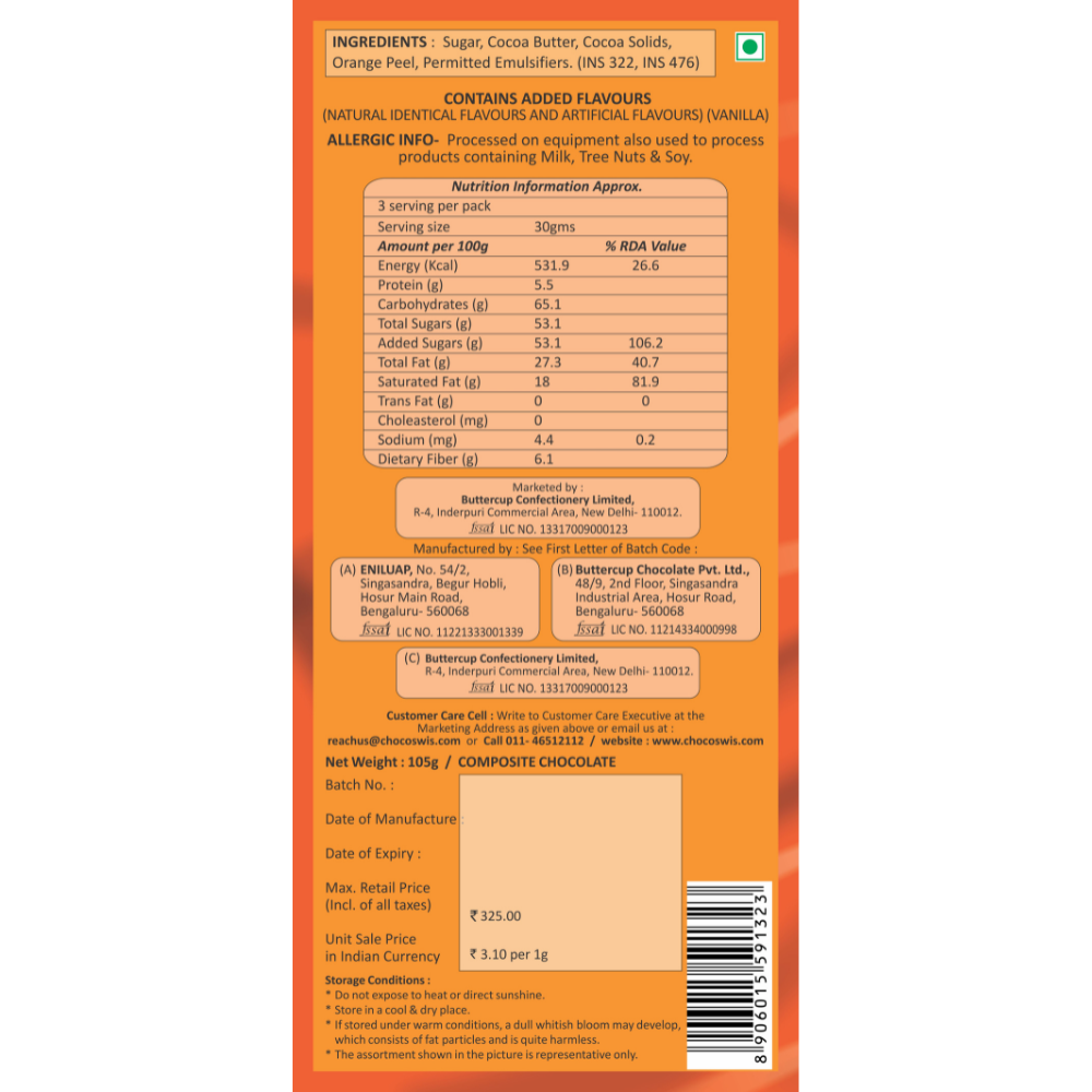 Choco Swiss Orango - Image 2